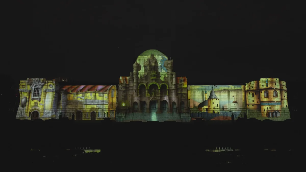 Mapping architectural — Odawara Castle · Japon, Odawara Castle 2024 (5)